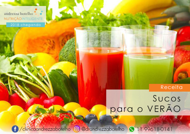 Sucos para o VERÃO