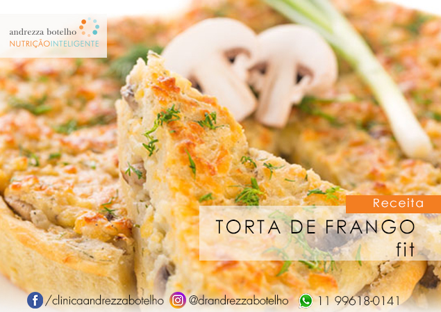 TORTA DE FRANGO FIT