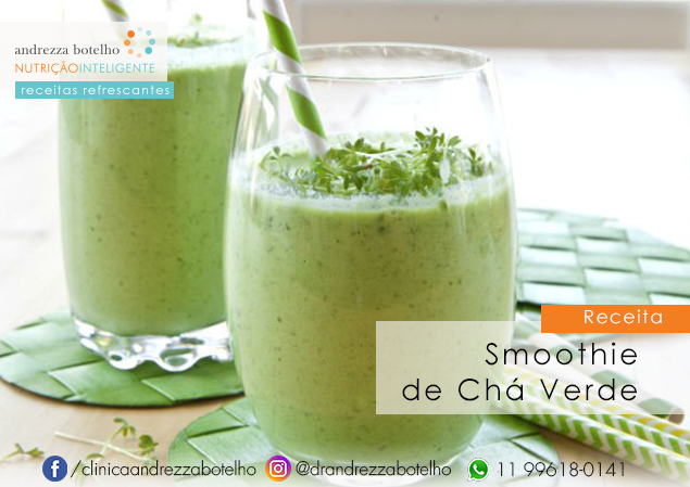 Smoothie de Chá Verde