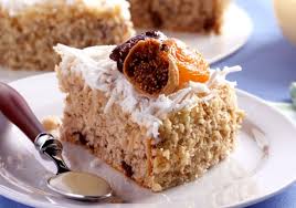 Torta de frutas secas