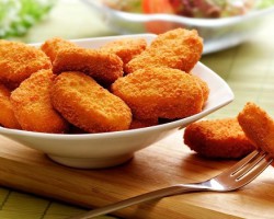 Receita de nuggets de frango saudável