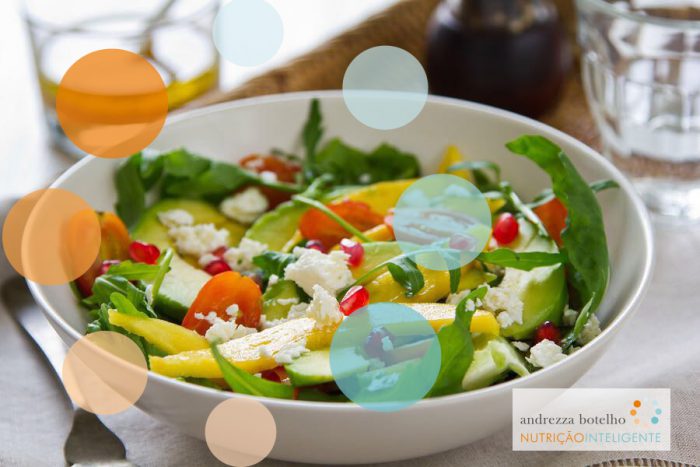 Salada com romã