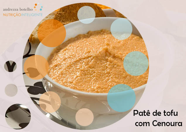 Patê de Tofu com Cenoura