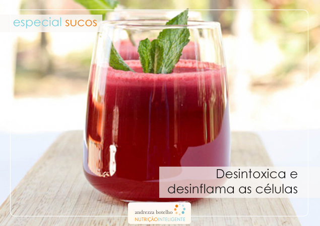 desintoxica e desinflamam as células
